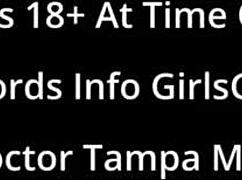 Carol Cummings' Annual Check: Nurse Spreads Latex Skirt for Patient Cum!