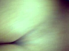 Shemale transsexual bares cock and ass for intense solo play session