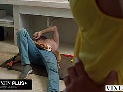 vixen lily phillips craves contractor's huge cock daily