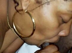 i crave this gorgeous black milf's mouth on my huge cock and balls