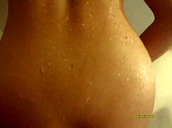 Quick Morning Shower Doggystyle Pounding with Wife