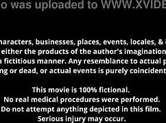 Freshman Yasmine Woods Screams Through Mandatory Hitachi Orgasm from Doctor! Feel the Rush?