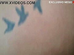 corno cop sees me take giant black cock outside