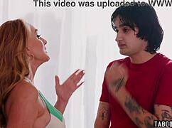 sensual nicole doshi's huge tits bounce on white monster during nuru fuck!