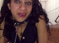 pamela seidy vero submits as latina bdsm blowjob slave to her master