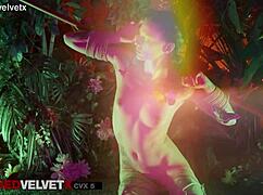 Georgette Foxbrooke gets bound and fucked rough by Atticus with cum on her natural tits