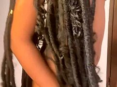 jeune etudiante ebony skinny teen licks big black cock femdom ass worship