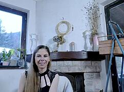 French teen slut, you ready for my intense anal fisting and double penetration squirt with milf Alice Maze?