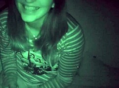 damn that hot spanish exgf looks fire in nightvision while she rides and takes it deep
