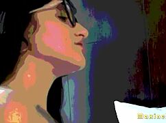 Ass-Clapping Camille Black Rides Maxine X Hard!