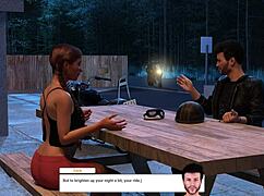 Blonde Big Tits Redhead Rides Shaved Pussy Hard Country Ranch Midnight Ending Farm DLC 3