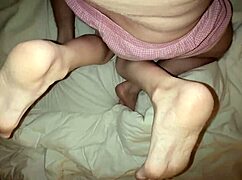 18yo cutie shows 69yo daddy tight pussy fuck lesson