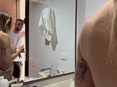 behind scenes latina jazmine withe bares all with andres acosta