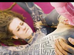 This tattooed goth punk duo slams anal with sloppy blowjobs and rough fingering.