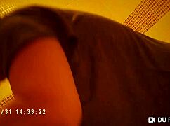 spy cam catches her showering nude with wet tits bouncing