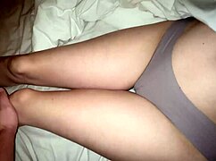 18yo cutie shows 69yo daddy tight pussy fuck lesson