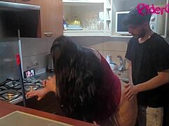 yo riderqueen drops uncensored latina milf creampie sex tape with huge natural tits