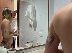 behind scenes latina jazmine withe bares all with andres acosta