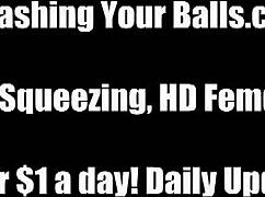 oh yeah, i'm gonna kick your pathetic balls until they burst, slave!