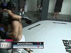 Brunette Mulani Kisses Marco While Riding Big Cock in Shaved Tight Pussy Hardcore