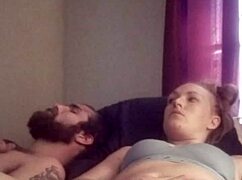 damn snow bunny shoves toys deep in her shaved horny pussy!