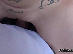 mystery czech teen stripped teased then pov fucked hard after mall rip