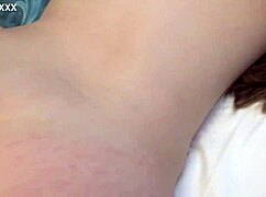 Wife relaxes as I finger her tight asshole close up homemade.