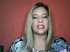 that erotic mexican mamae teases her curves in steamy solo play