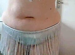 check out this bbw shaking her massive belly and ass