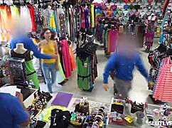 Shoplifter Mads Flores Fucked After Stealing Clothes.