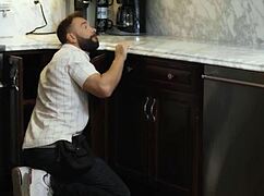 Gorgeous brunette Alison Rey gags on cock fucked hard for cuck hubby