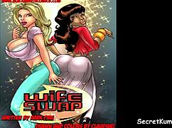 yo sassy paug wife swaps for big booty ebony pounding interracial full swap pt 1