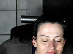 dirtydees delivers her messiest facial cumshot yet