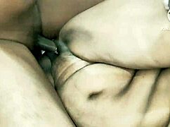 desi mommy bent over getting her big ass pounded doggystyle by horny lover's thick cock 😈