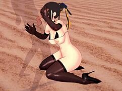 Eve's Juicy Lips Suck Massive Cock Before Deep Penetration in Steamy 3D Hentai!