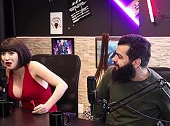 lady snow and lord kenobi's hottest sensual casting moments part 6 in sheer red lingerie interview