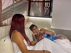 Best Friend's Big Ass Tempts Me to Lick Pussy Deep