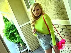 bryan gozzling face fucks carolina sweets' deepthroat with monster cock