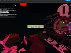 Whoa, monster cock roughly pounds shark bitch in wild roblox fuckfest!