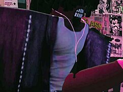 Ever wonder what Dami does jerking monster black cock in the club?