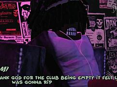 Ever wonder what Dami does jerking monster black cock in the club?