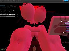 Whoa, monster cock roughly pounds shark bitch in wild roblox fuckfest!