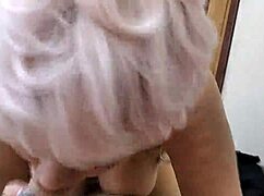 Wife's dick sucking talent shines while she needs work elsewhere