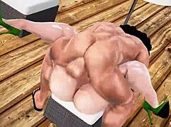 blonde monster cock babe ready for wild pounding action