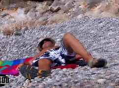 whoa laura blume's huge tits slam in spanish blonde beach fuck!!