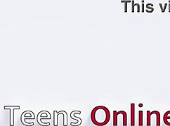 British Teen's Lingerie Hookup Turns Sloppy Deepthroat