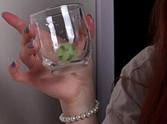 watch these brunettes and redheads lick hairy pussies in wild bedroom scissoring!