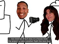 step-siblings try filming fake porn in shower but end up in real foreplay mess