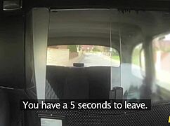 Fake taxi brunette craves hardcore workout pounding on massive cock!