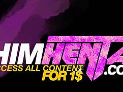 Anime babe begs: shove your cock deep in my virgin ass first time!